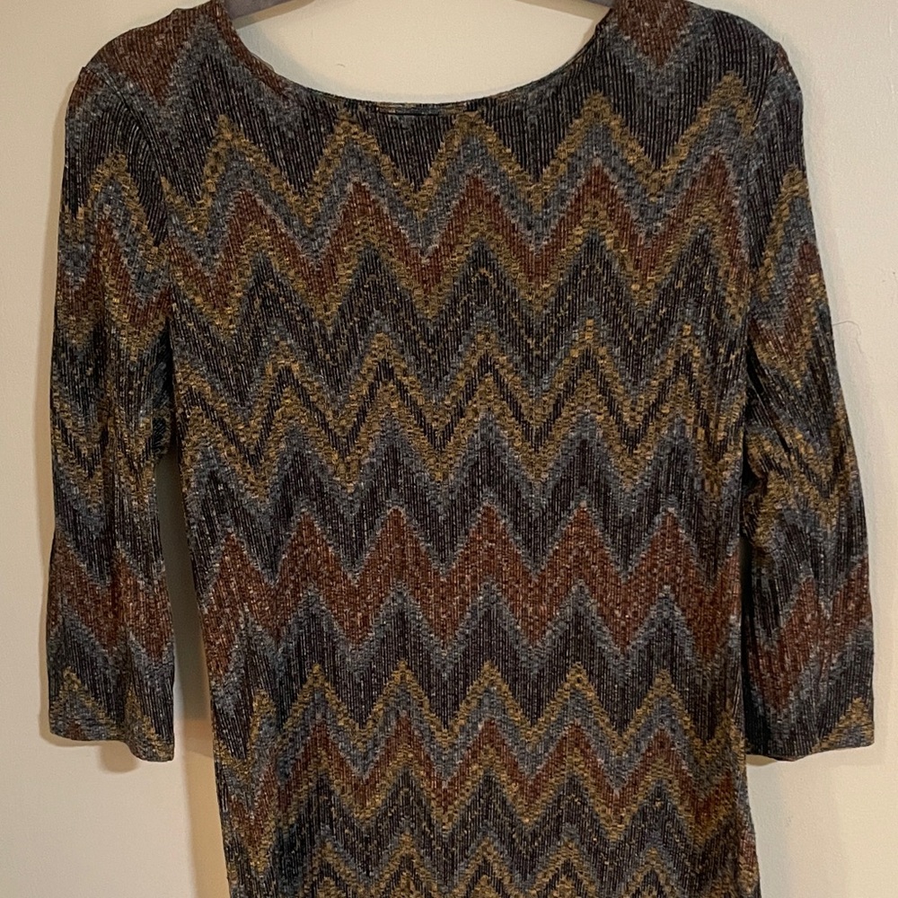Chevron Patterned Top